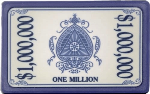 one million dollar plaque design